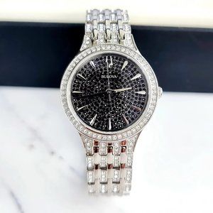 Bulova Diamond Pave Women's 32mm Watch